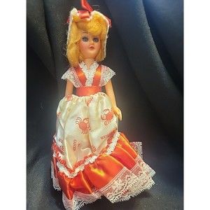 50s July Doll/Birthday Doll/Horoscope Doll/Cancer ZodiacSign/Sleepy-Eye